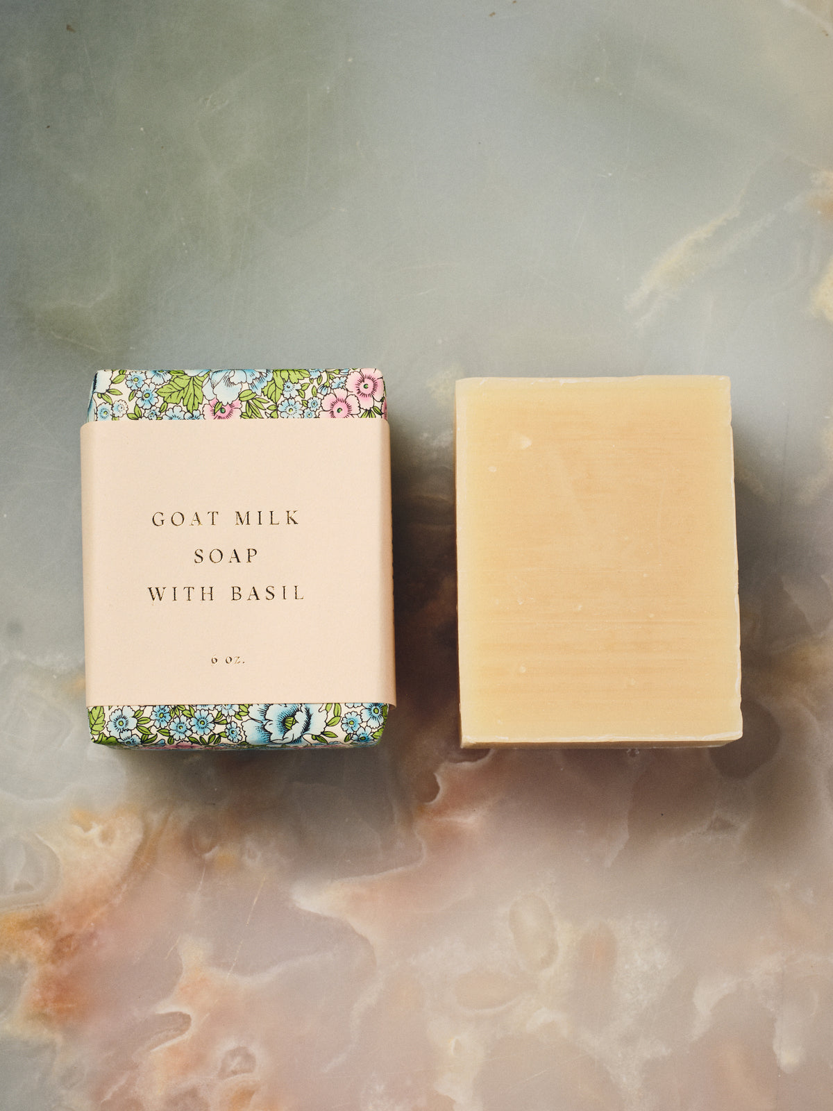 Goat Milk Soap with Basil